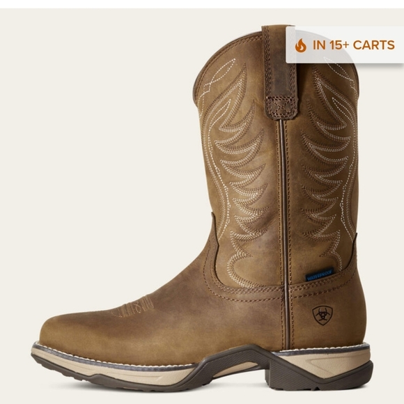 Ariat Women's Anthem Waterproof Western Workboot - Picture 2 of 12